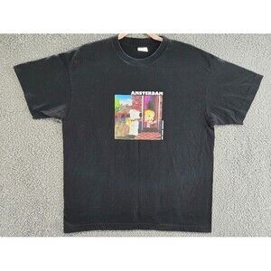 Amsterdam Shirt Mens Large Family Guy Red Light District Funny Novelty Graphic